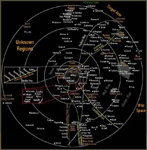 Map of the Galaxy by Dodge Kyle