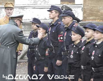 COMPNOR Youth at an informal inspection