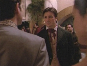 Lim talks to Dran Megrev at the Ball