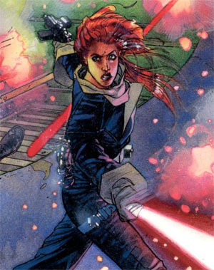 The Evil Assassin in action