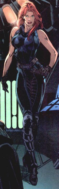 Mara Jade strutting